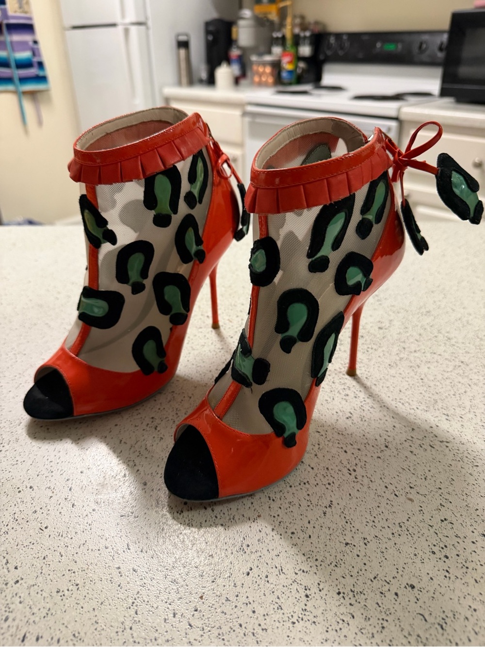 Sophia Webster Sandals Size 37 Made In Brazil - Picture 1 of 7